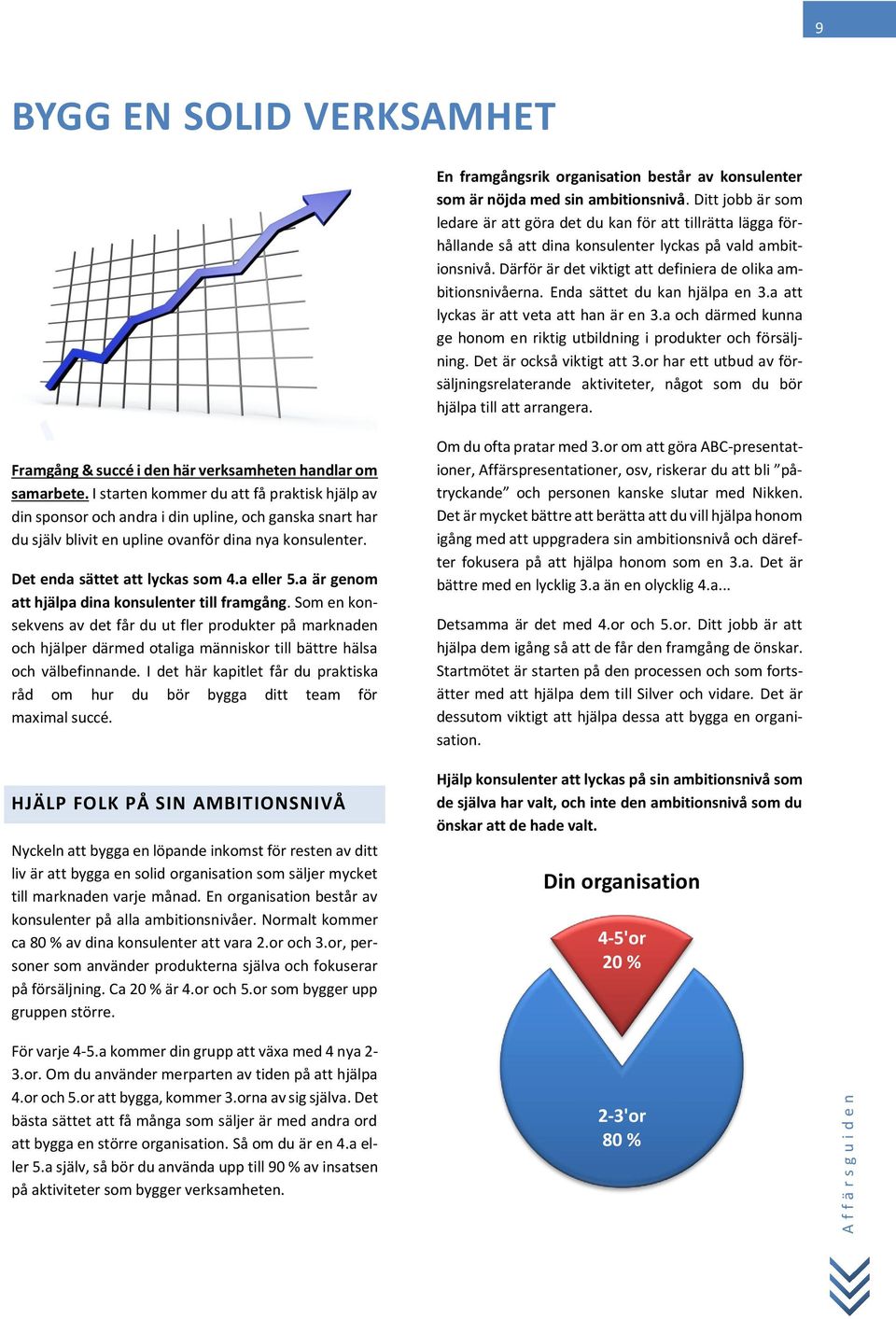 Enda sättet du kan hjälpa en 3.a att lyckas är att veta att han är en 3.a och därmed kunna ge honom en riktig utbildning i produkter och försäljning. Det är också viktigt att 3.