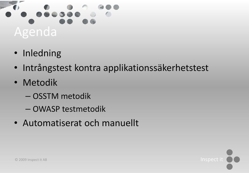 Metodik OSSTM metodik OWASP