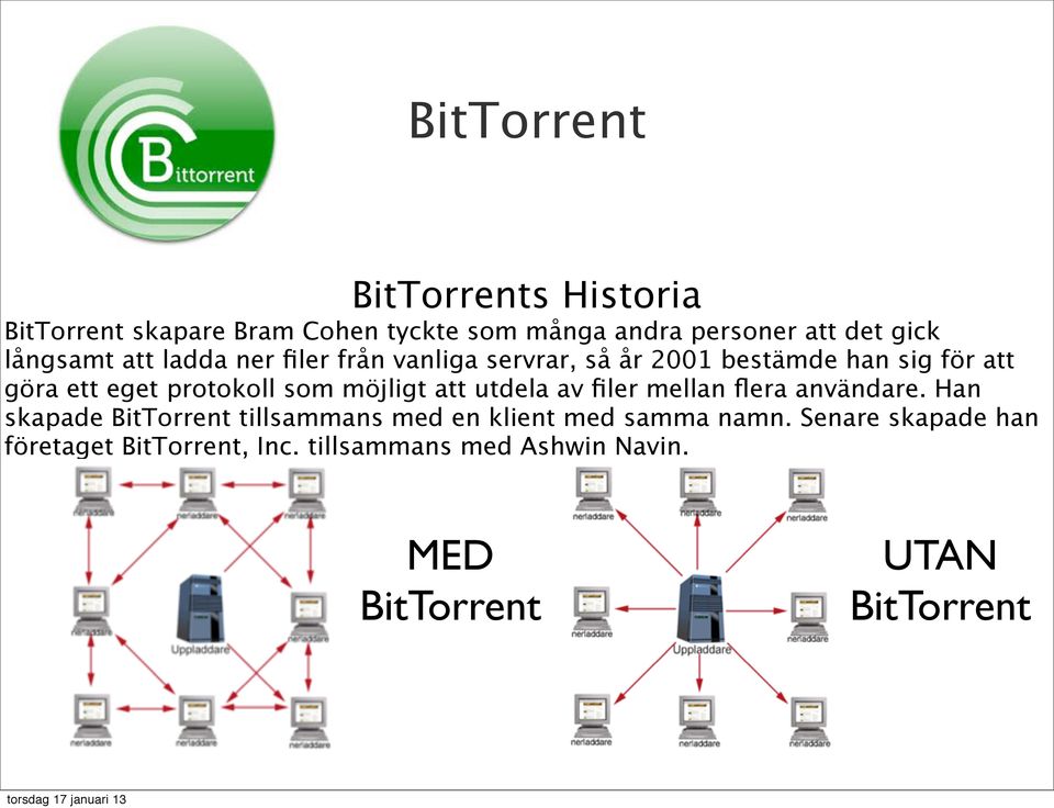 som möjligt att utdela av filer mellan flera användare.