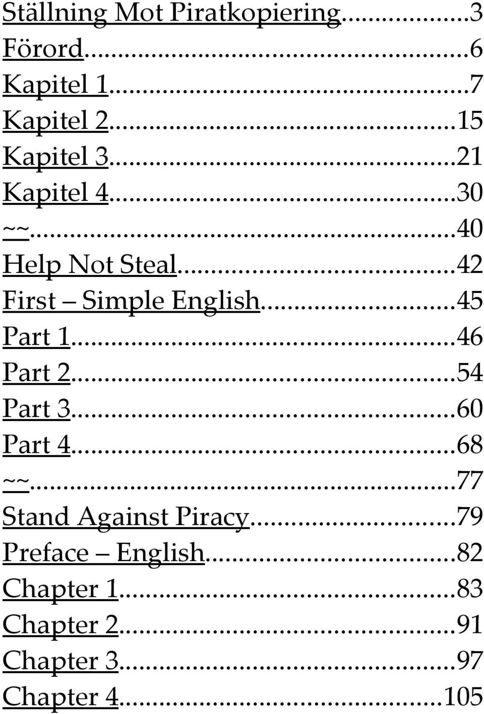 ..42 First Simple English...45 Part 1...46 Part 2...54 Part 3...60 Part 4...68 ~~.