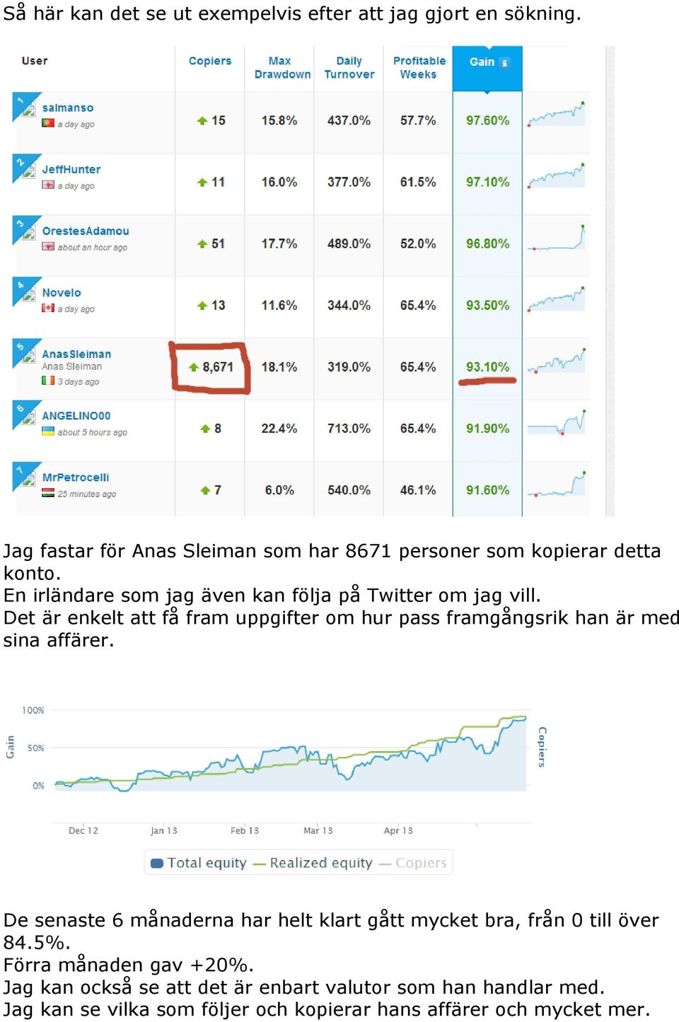 En irländare som jag även kan följa på Twitter om jag vill.