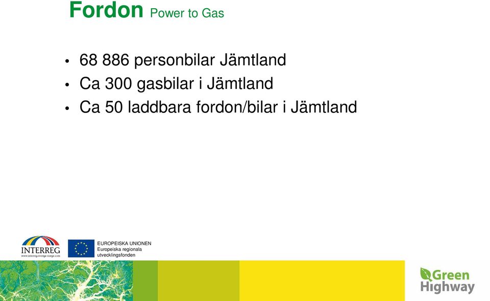 gasbilar i Jämtland Ca 50