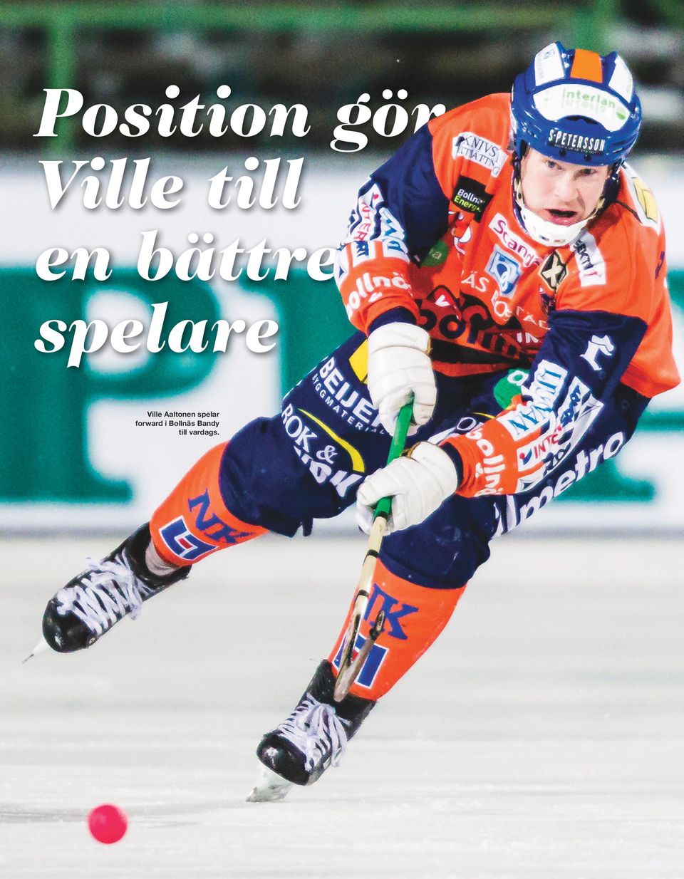 forward i Bollnäs Bandy till