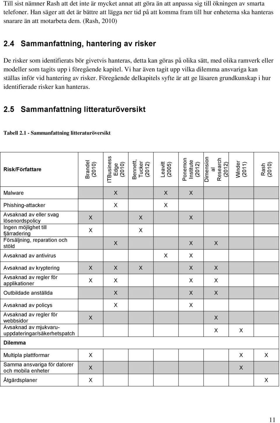 Han säger att det är bättre att lägga ner tid på att komma fram till hur enheterna ska hanteras snarare än att motarbeta dem. (Rash, 2010) 2.