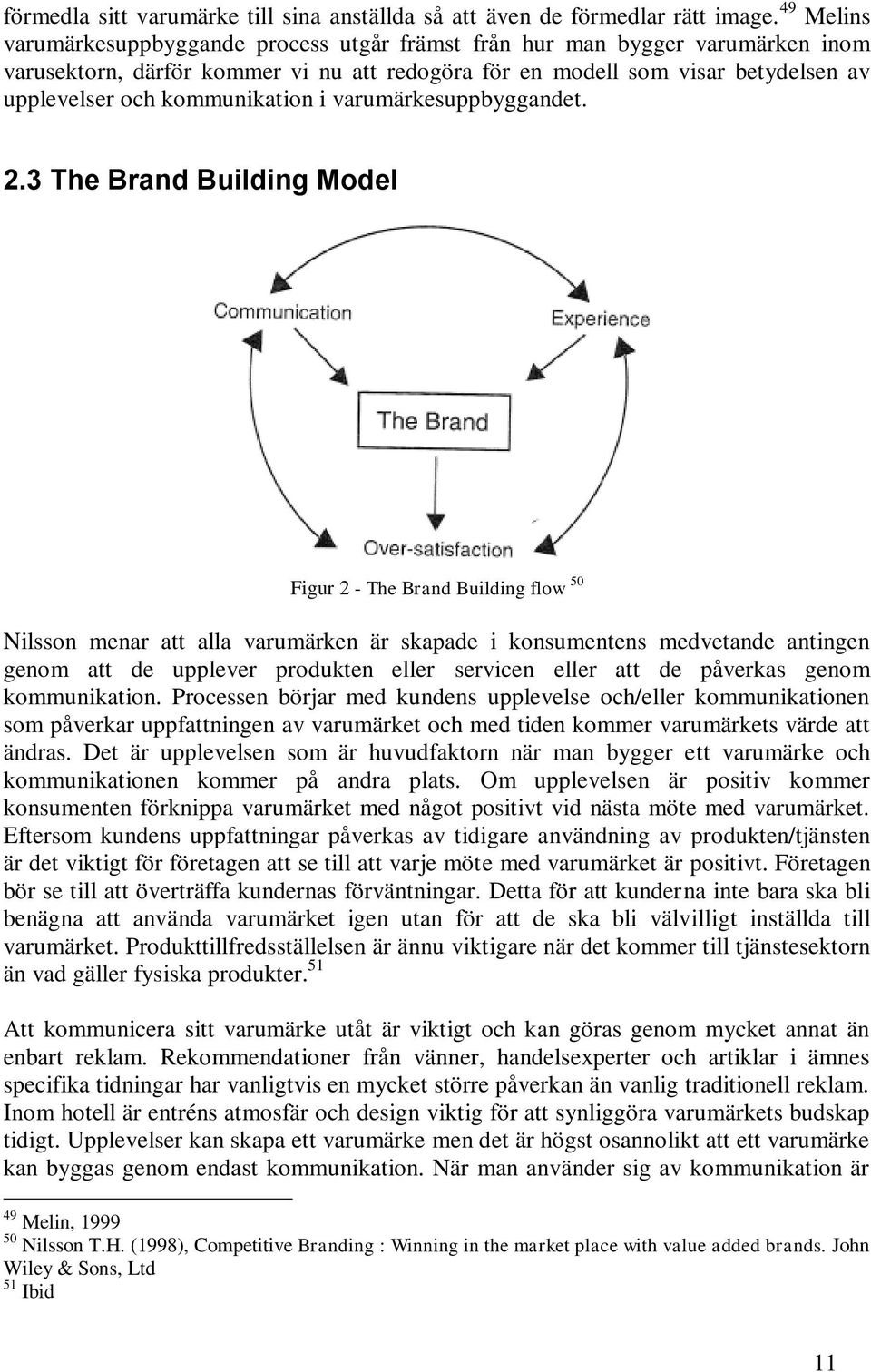 kommunikation i varumärkesuppbyggandet. 2.