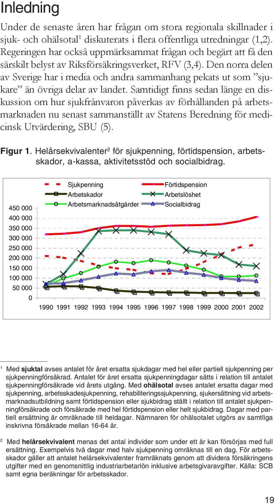 Den norra delen av Sverige har i media och andra sammanhang pekats ut som sjukare än övriga delar av landet.