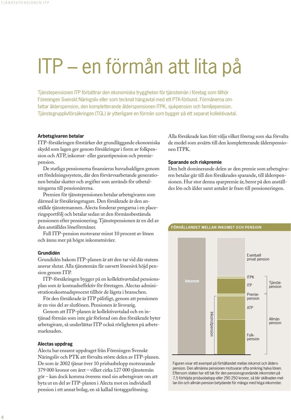 Tjänstegrupplivförsäkringen (TGL) är ytterligare en förmån som bygger på ett separat kollektivavtal.