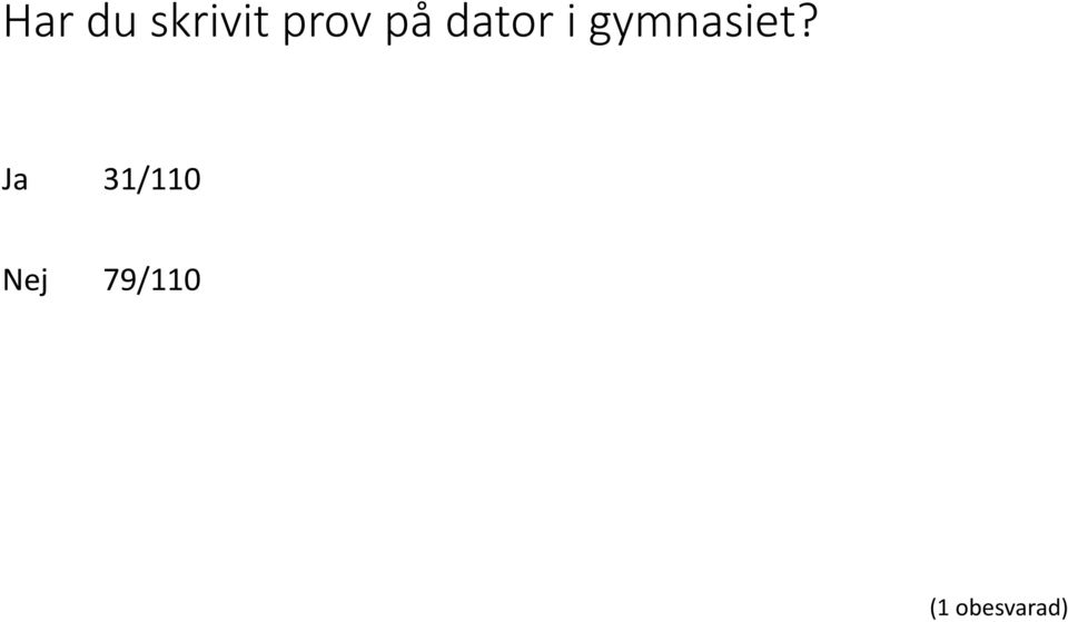 gymnasiet?