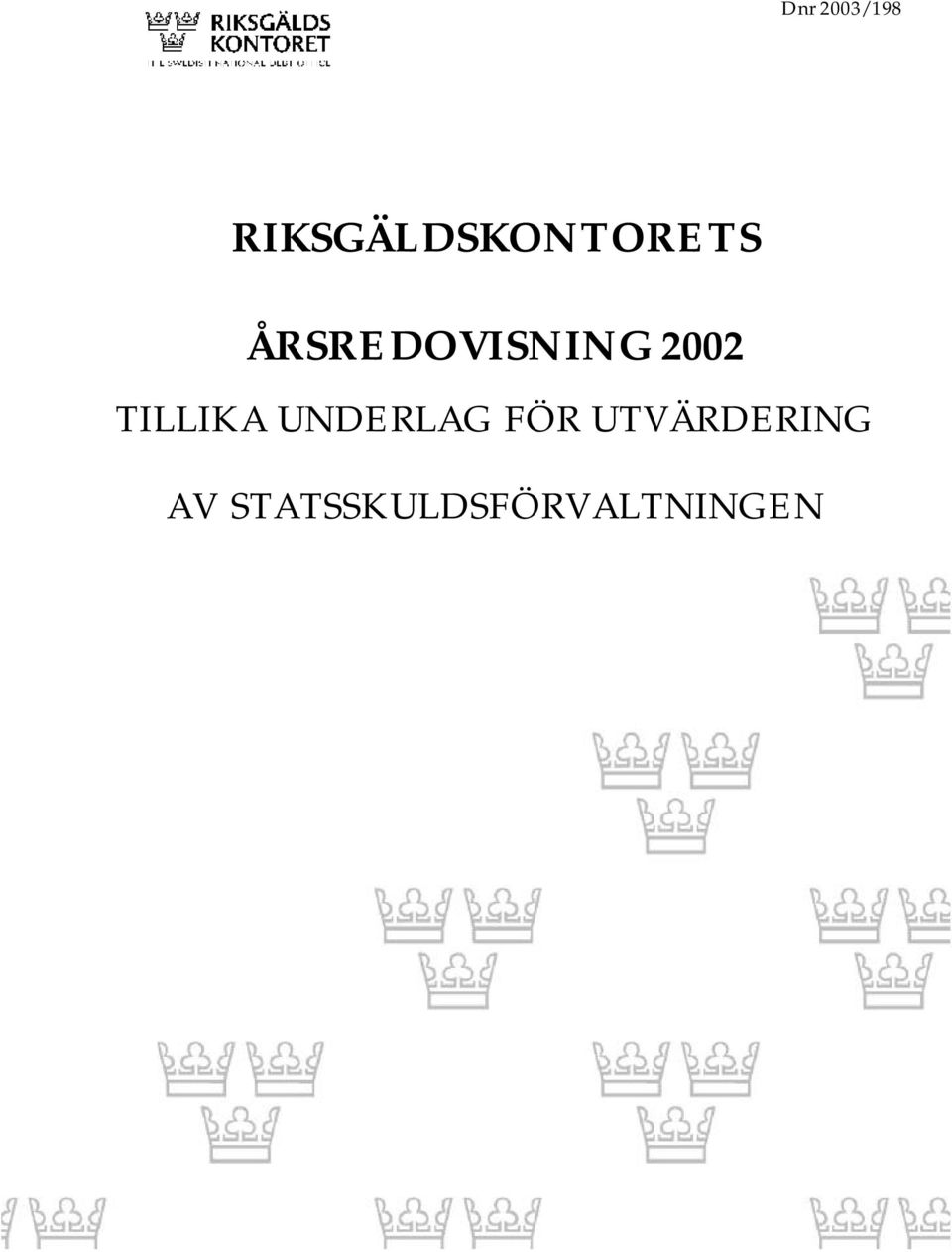 ÅRSREDOVISNING 2002 TILLIKA