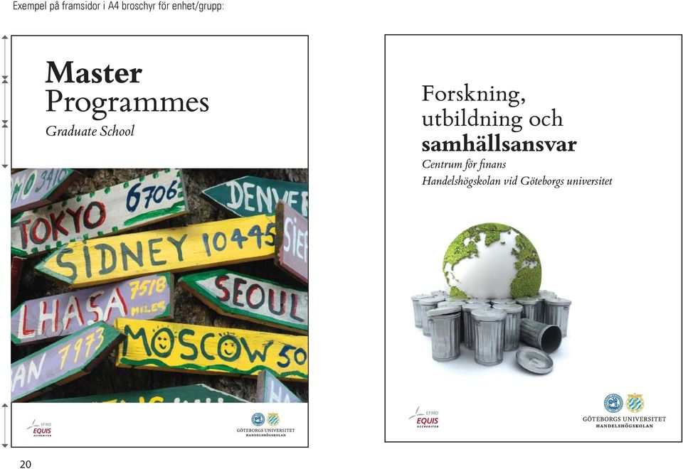 Forskning, utbildning och samhällsansvar Centrum