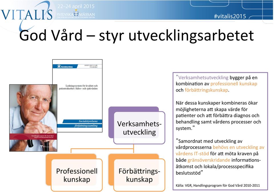 au förbäura diagnos och behandling samt vårdens processer och system.