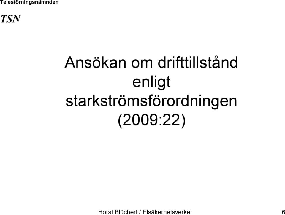 starkströmsförordningen