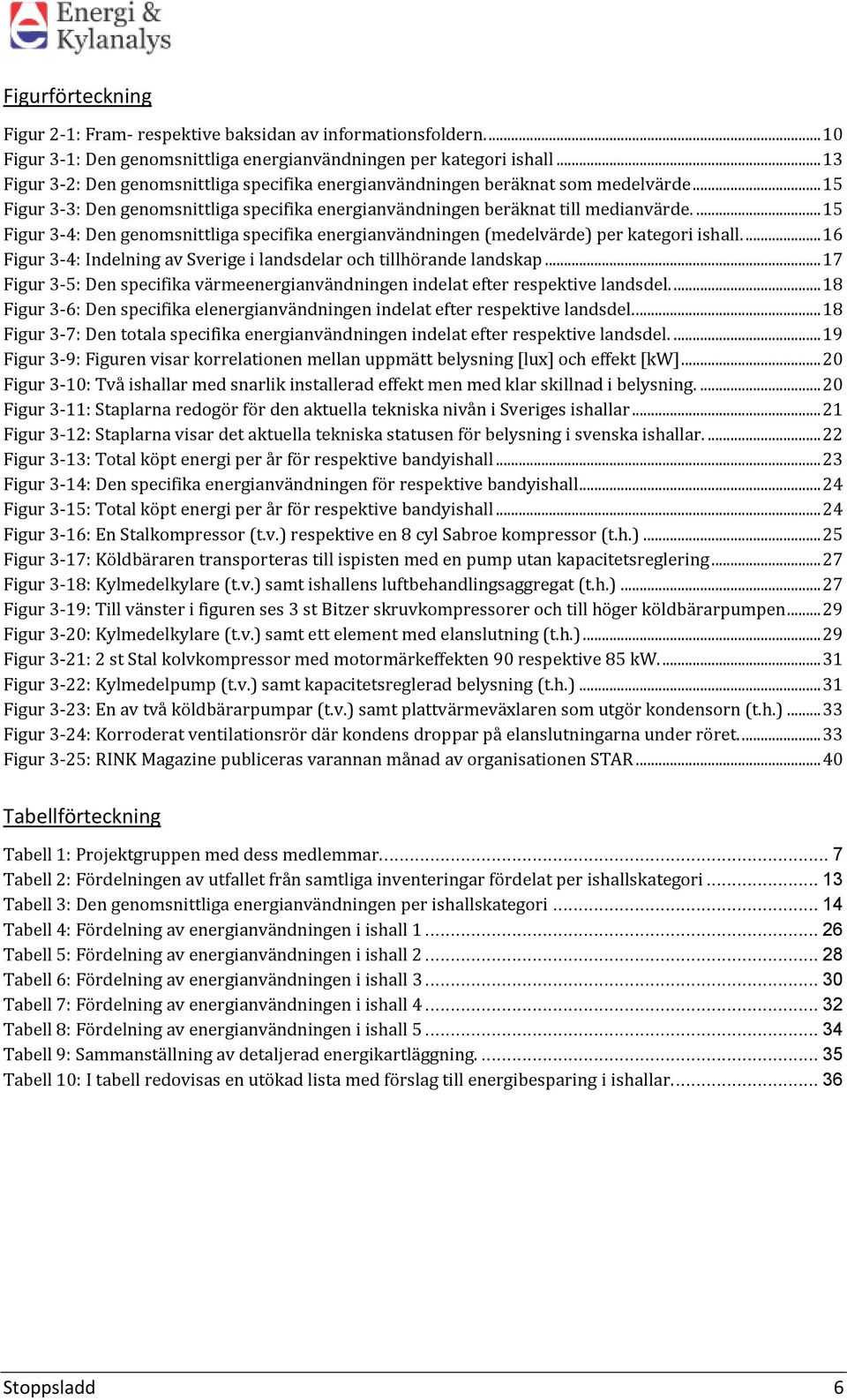 ... 15 Figur 3-4: Den genomsnittliga specifika energianvändningen (medelvärde) per kategori ishall.... 16 Figur 3-4: Indelning av Sverige i landsdelar och tillhörande landskap.