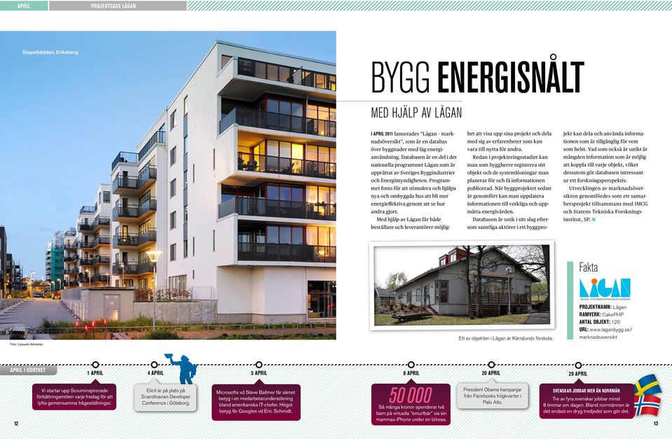 Programmet finns för att stimulera och hjälpa nya och ombyggda hus att bli mer energieffektiva genom att se hur andra gjort.