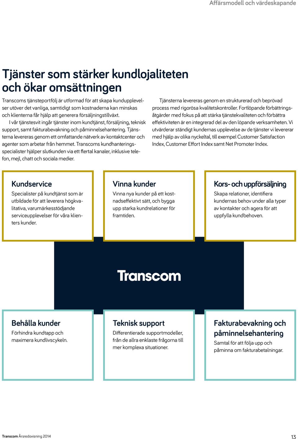 I vår tjänstesvit ingår tjänster inom kundtjänst, försäljning, teknisk support, samt fakturabevakning och påminnelsehantering.