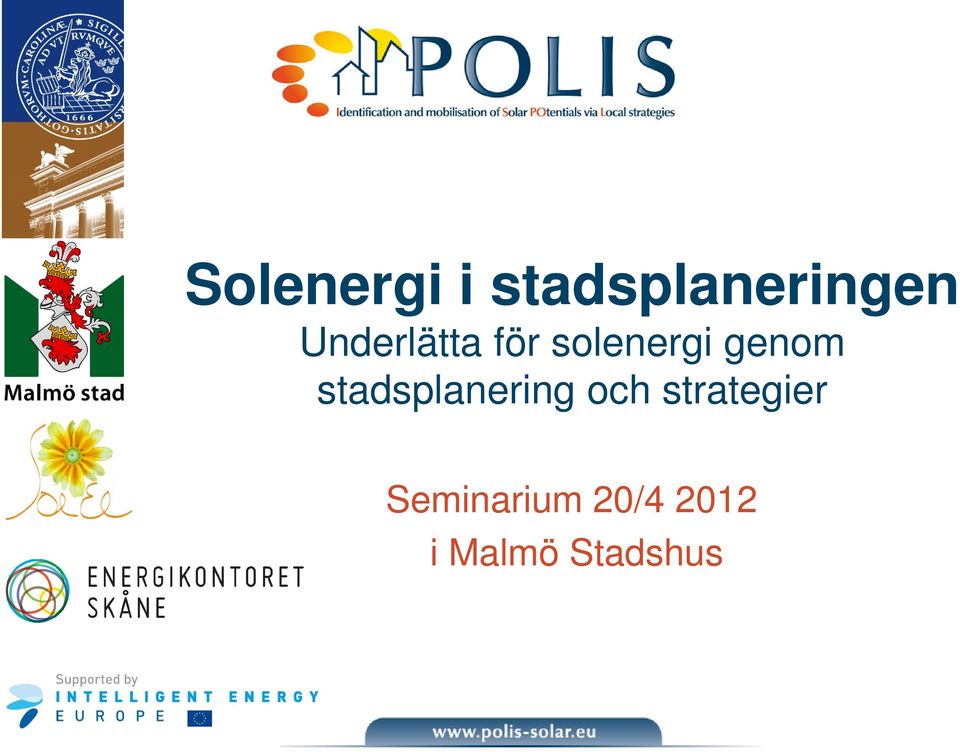 stadsplanering och strategier