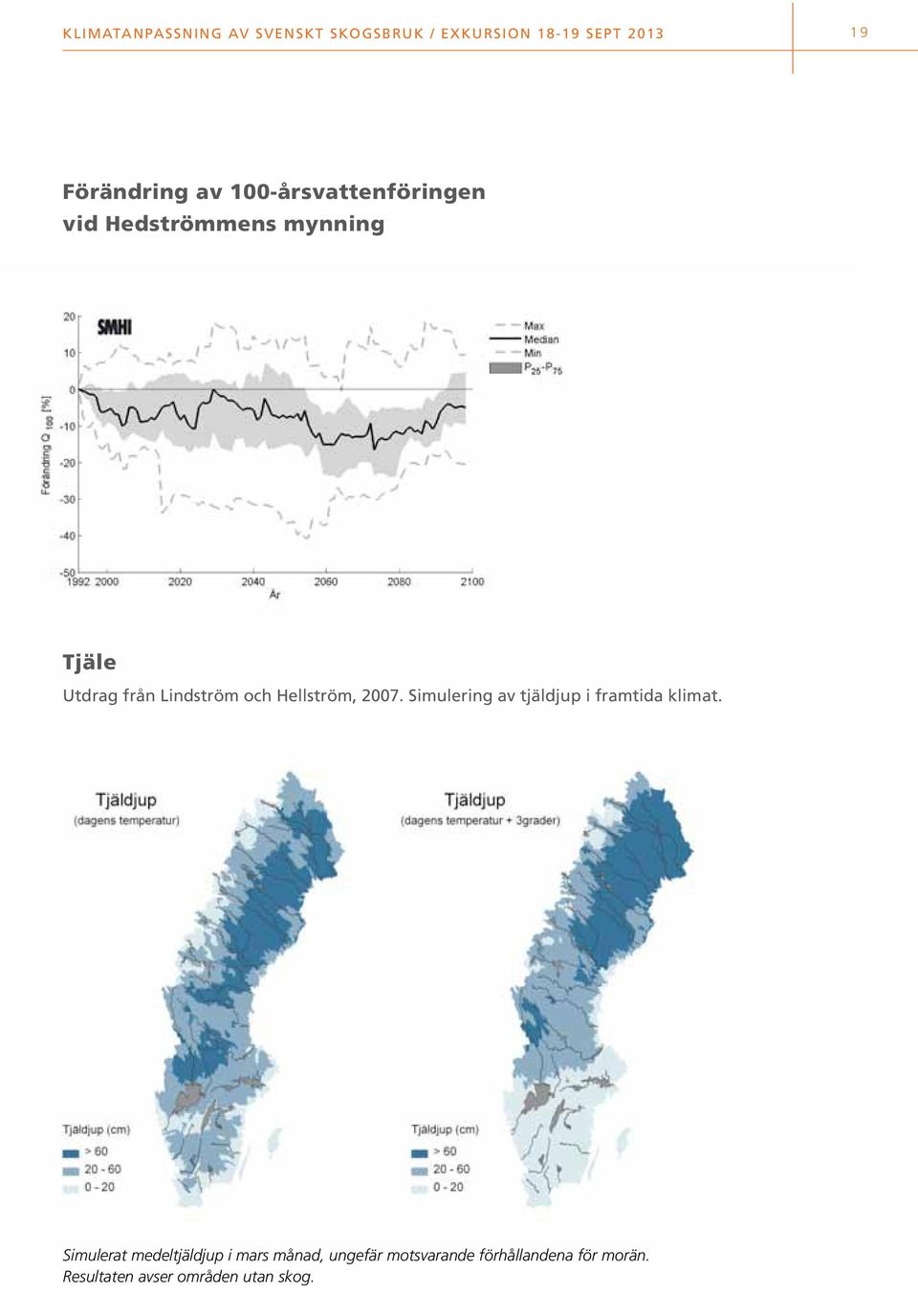 Hellström, 2007. Simulering av tjäldjup i framtida klimat.