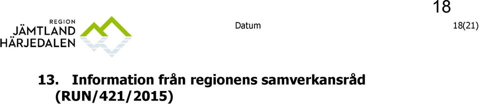 regionens