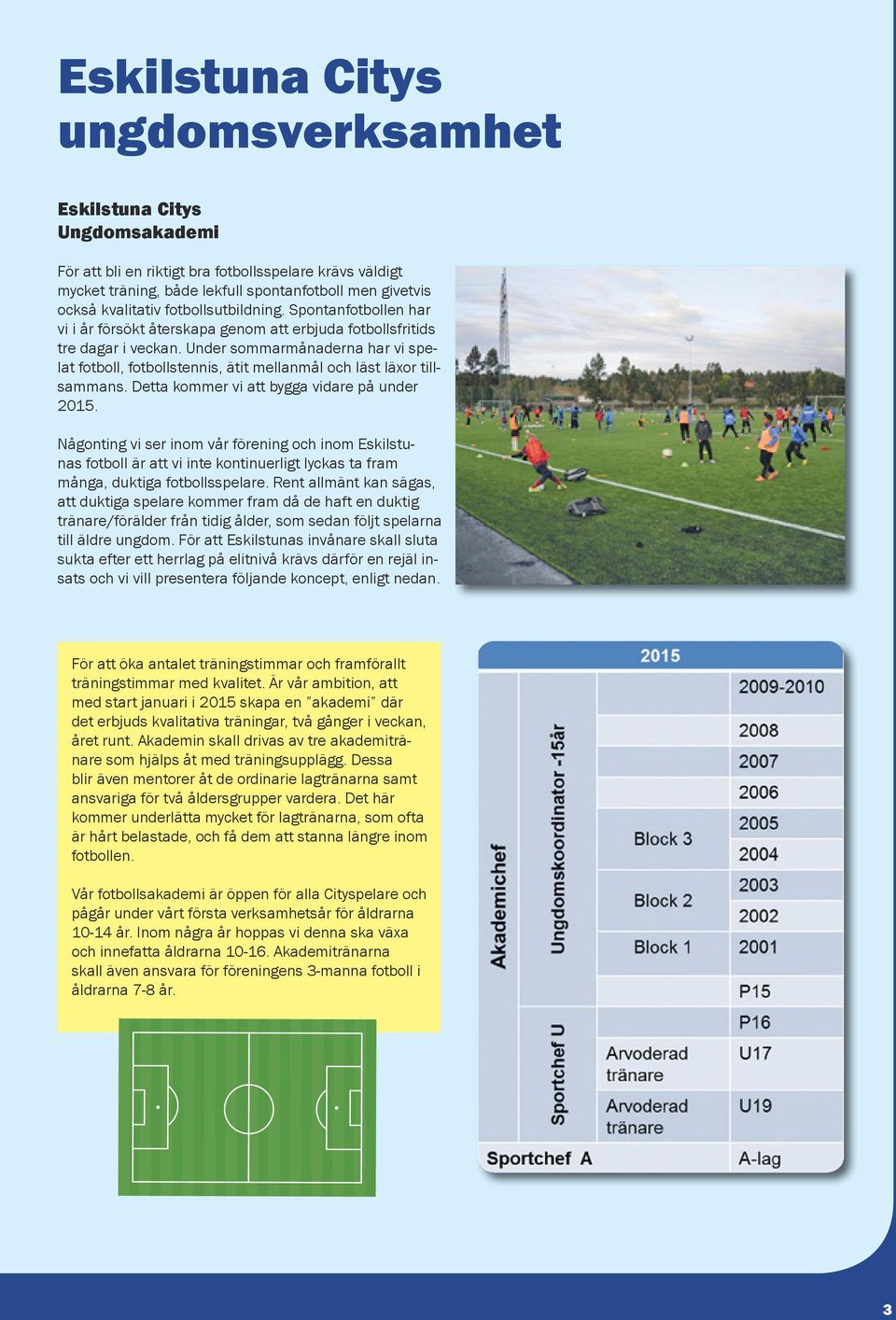 Under sommarmånaderna har vi spelat fotboll, fotbollstennis, ätit mellanmål och läst läxor tillsammans. Detta kommer vi att bygga vidare på under 2015.