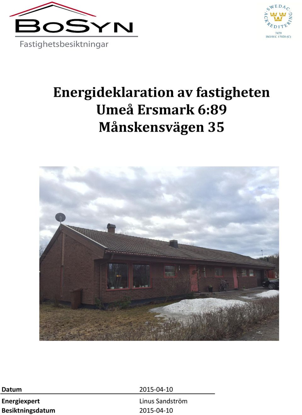 Datum 2015-04-10 Energiexpert Linus