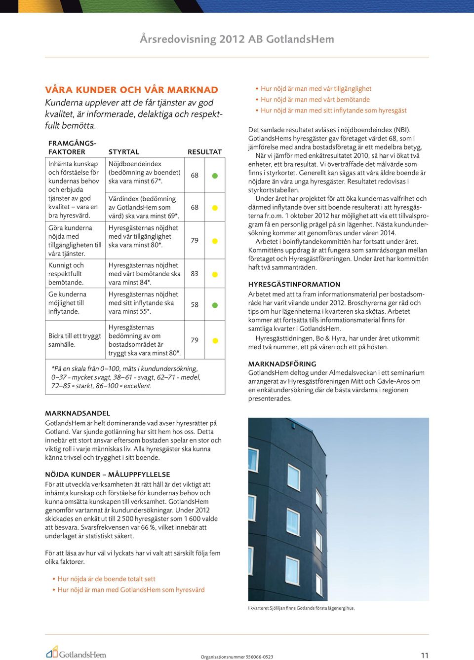 Göra kunderna nöjda med tillgängligheten till våra tjänster. Kunnigt och respektfullt bemötande. Ge kunderna möjlighet till i n fl y t a n d e. Bidra till ett tryggt samhälle.