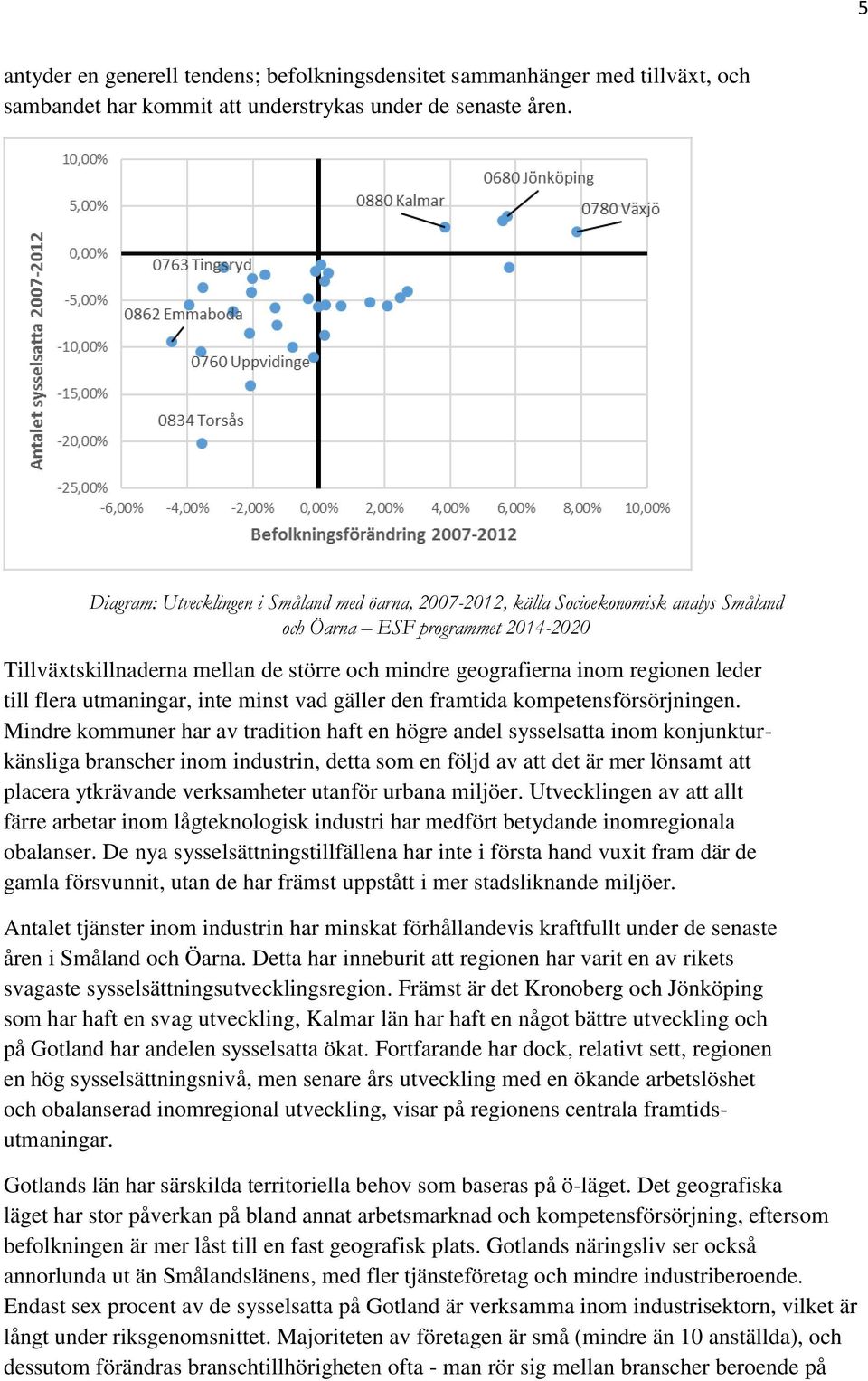 regionen leder till flera utmaningar, inte minst vad gäller den framtida kompetensförsörjningen.