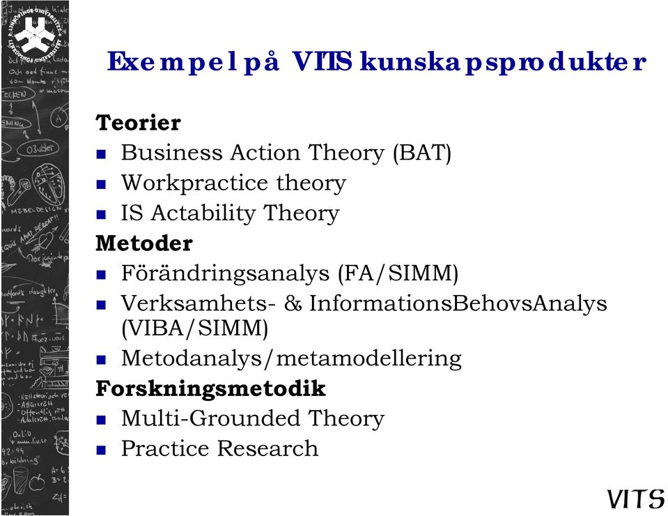 (FA/SIMM) Verksamhets- & InformationsBehovsAnalys (VIBA/SIMM)