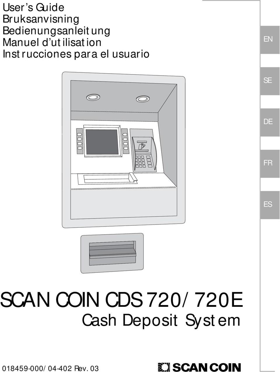 Instrucciones para el usuario EN DE FR ES