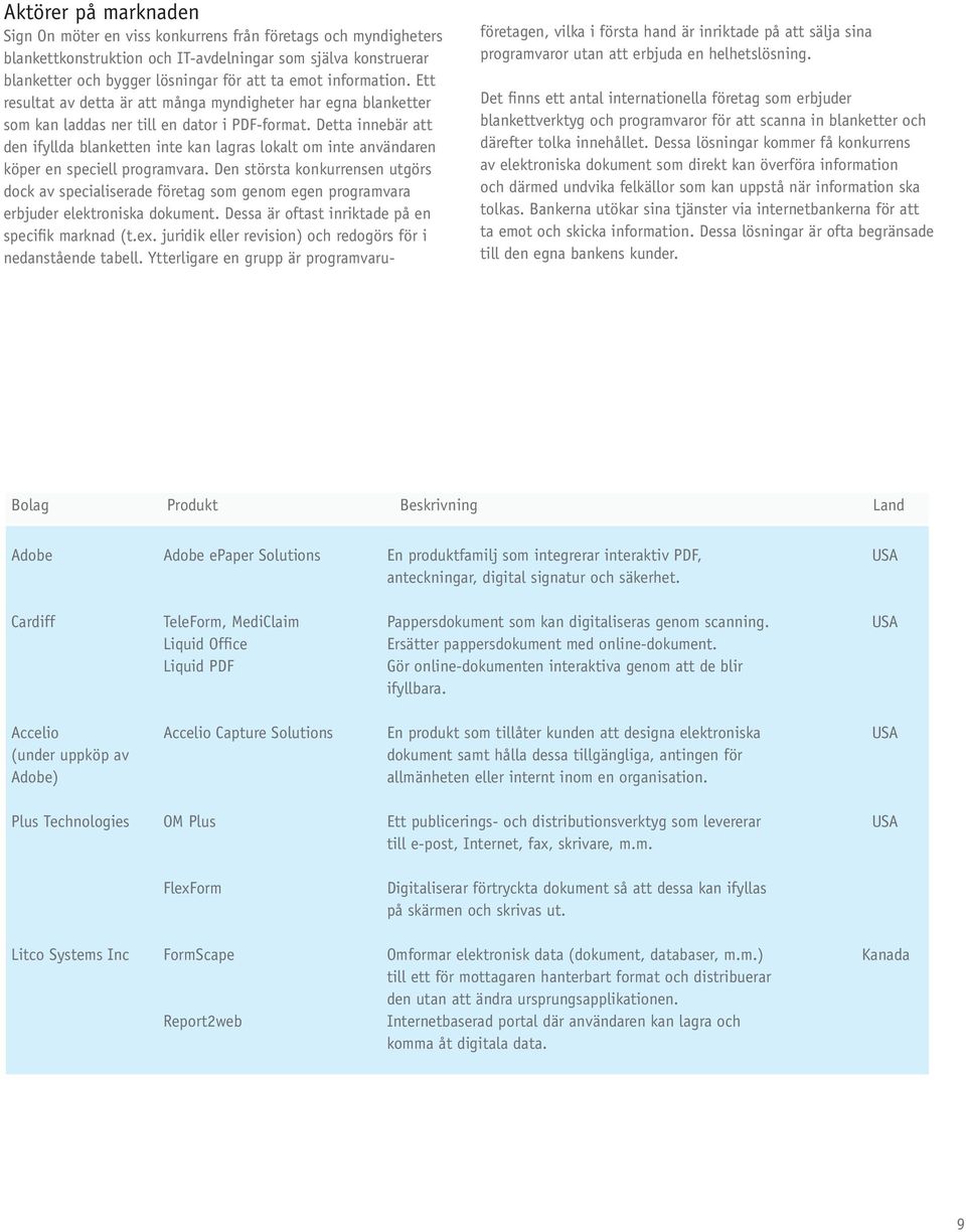 Detta innebär att den ifyllda blanketten inte kan lagras lokalt om inte användaren köper en speciell programvara.