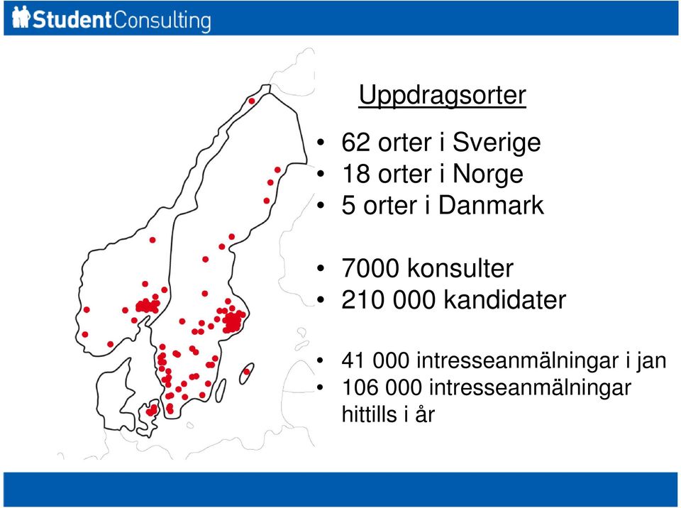 000 kandidater 41 000 intresseanmälningar i