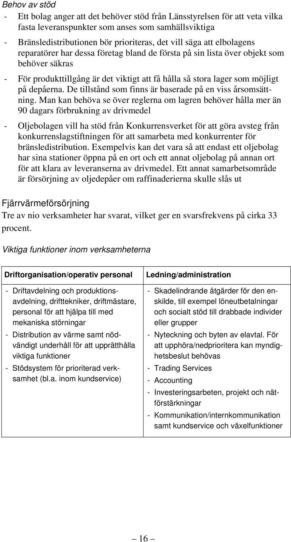 De tillstånd som finns är baserade på en viss årsomsättning.