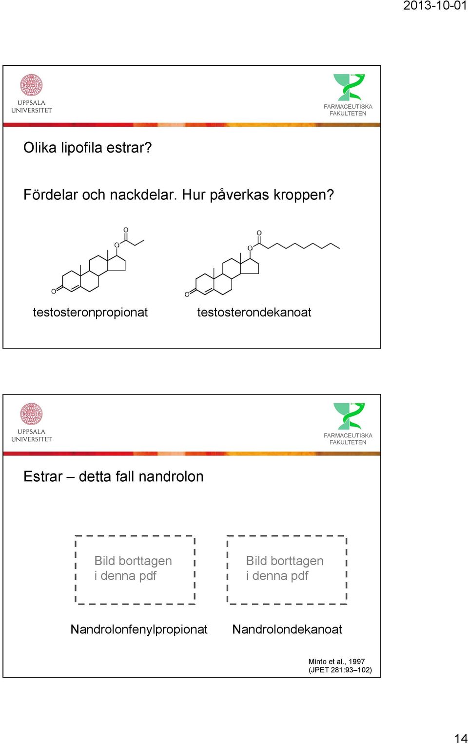 testosteronpropionat testosterondekanoat Estrar detta