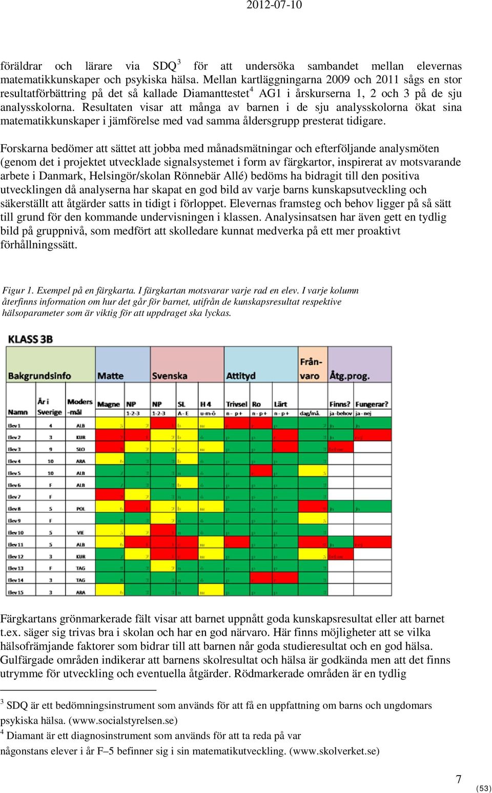 Resultaten visar att många av barnen i de sju analysskolorna ökat sina matematikkunskaper i jämförelse med vad samma åldersgrupp presterat tidigare.