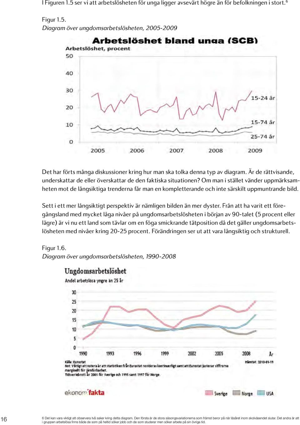 Om man i stället vänder uppmärksamheten mot de långsiktiga trenderna får man en kompletterande och inte särskilt uppmuntrande bild.