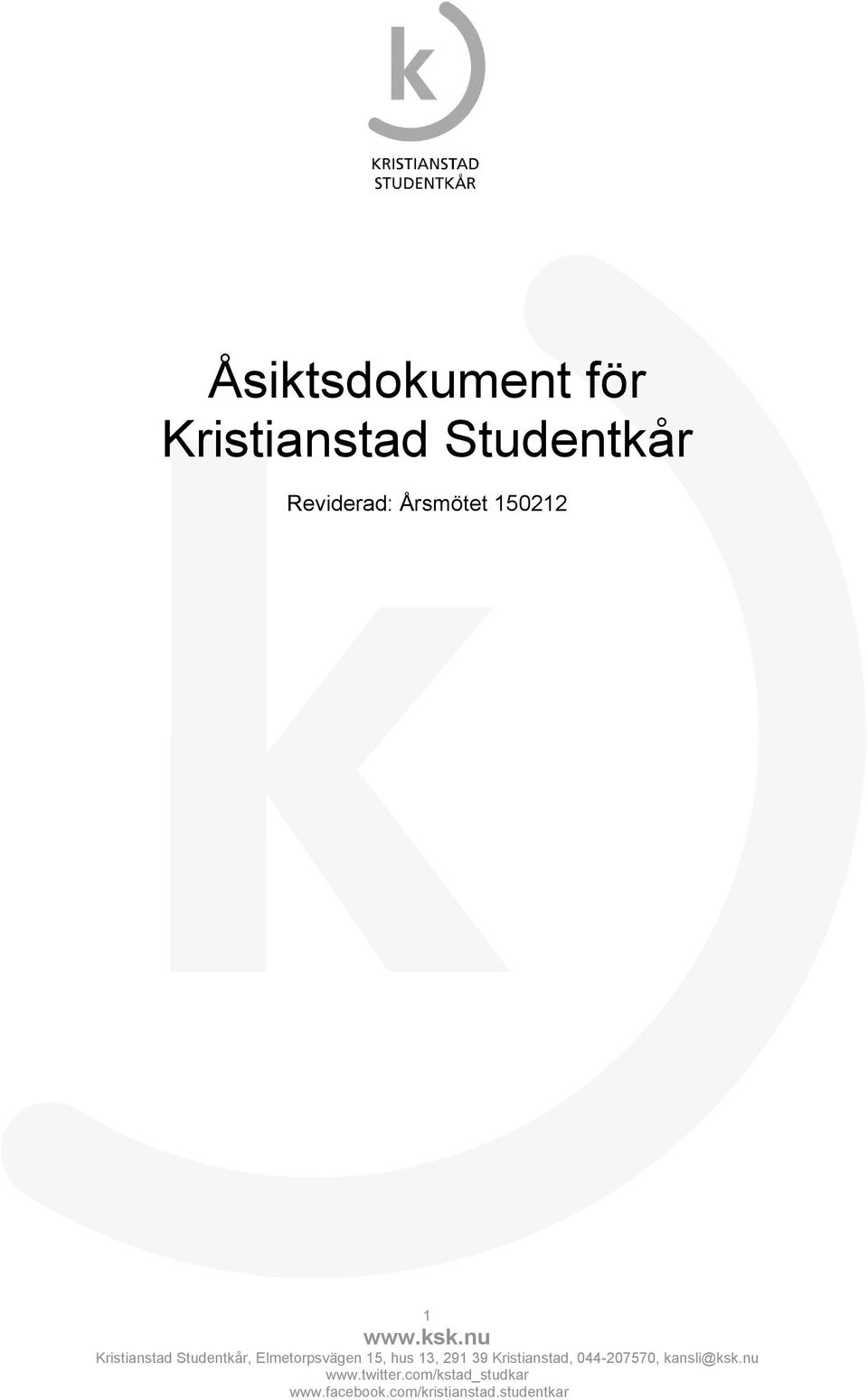 Studentkår