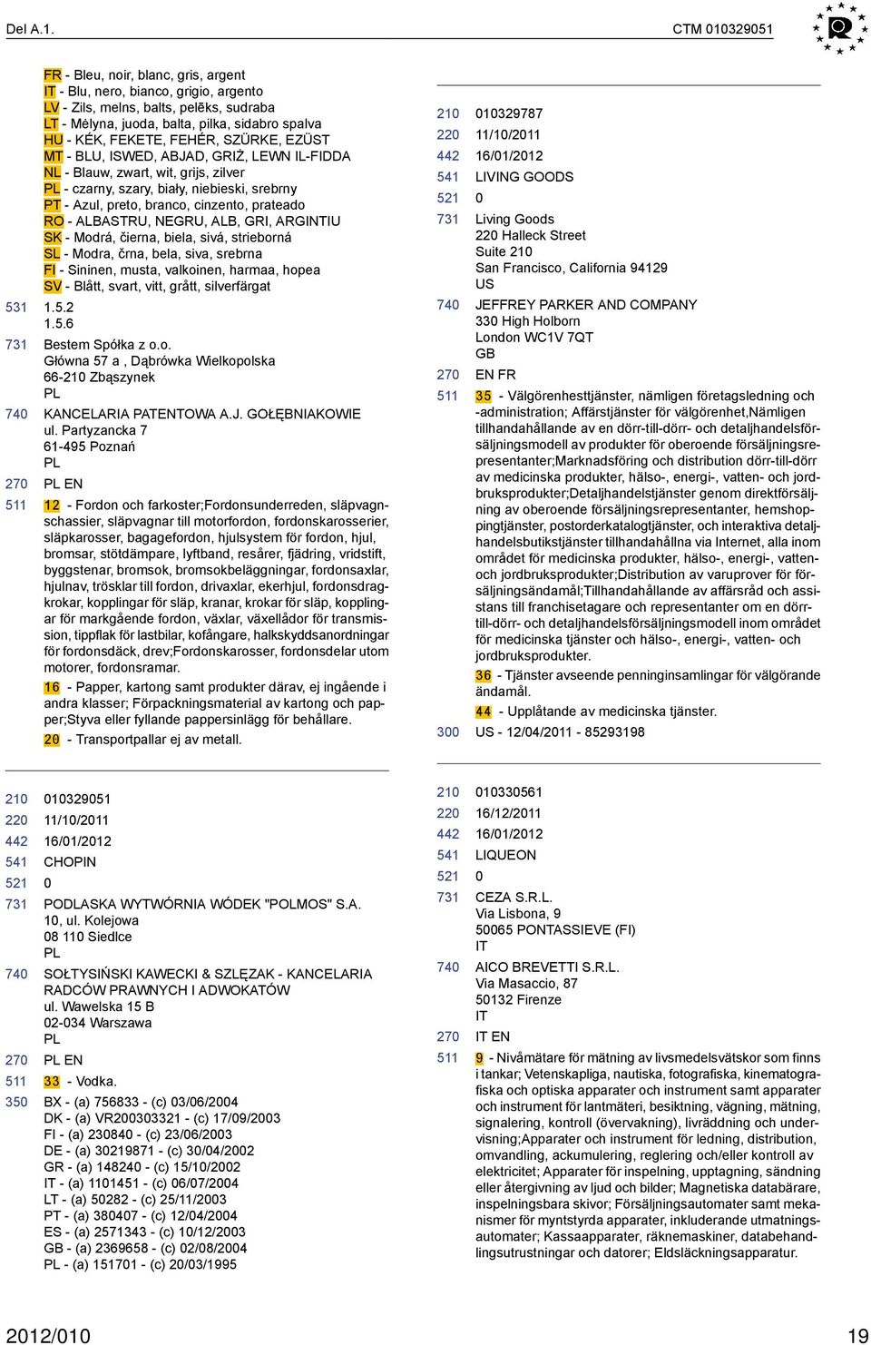 FEHÉR, SZÜRKE, EZÜST MT - BLU, ISWED, ABJAD, GRIŻ, LEWN IL-FIDDA NL - Blauw, zwart, wit, grijs, zilver PL - czarny, szary, biały, niebieski, srebrny PT - Azul, preto, branco, cinzento, prateado RO -