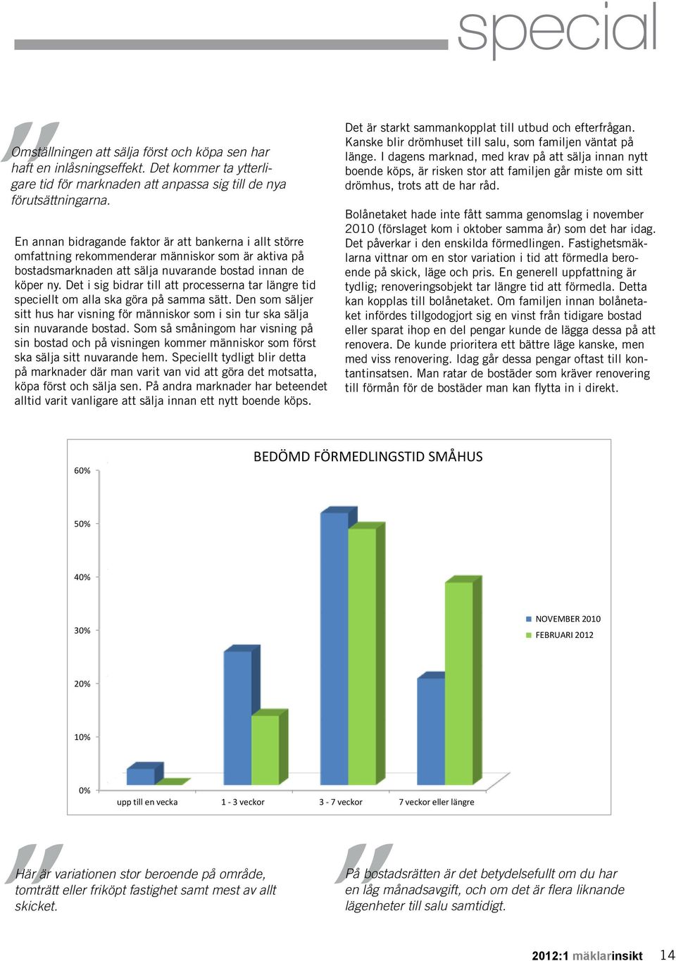 Det i sig bidrar till att processerna tar längre tid speciellt om alla ska göra på samma sätt. Den som säljer sitt hus har visning för människor som i sin tur ska sälja sin nuvarande bostad.