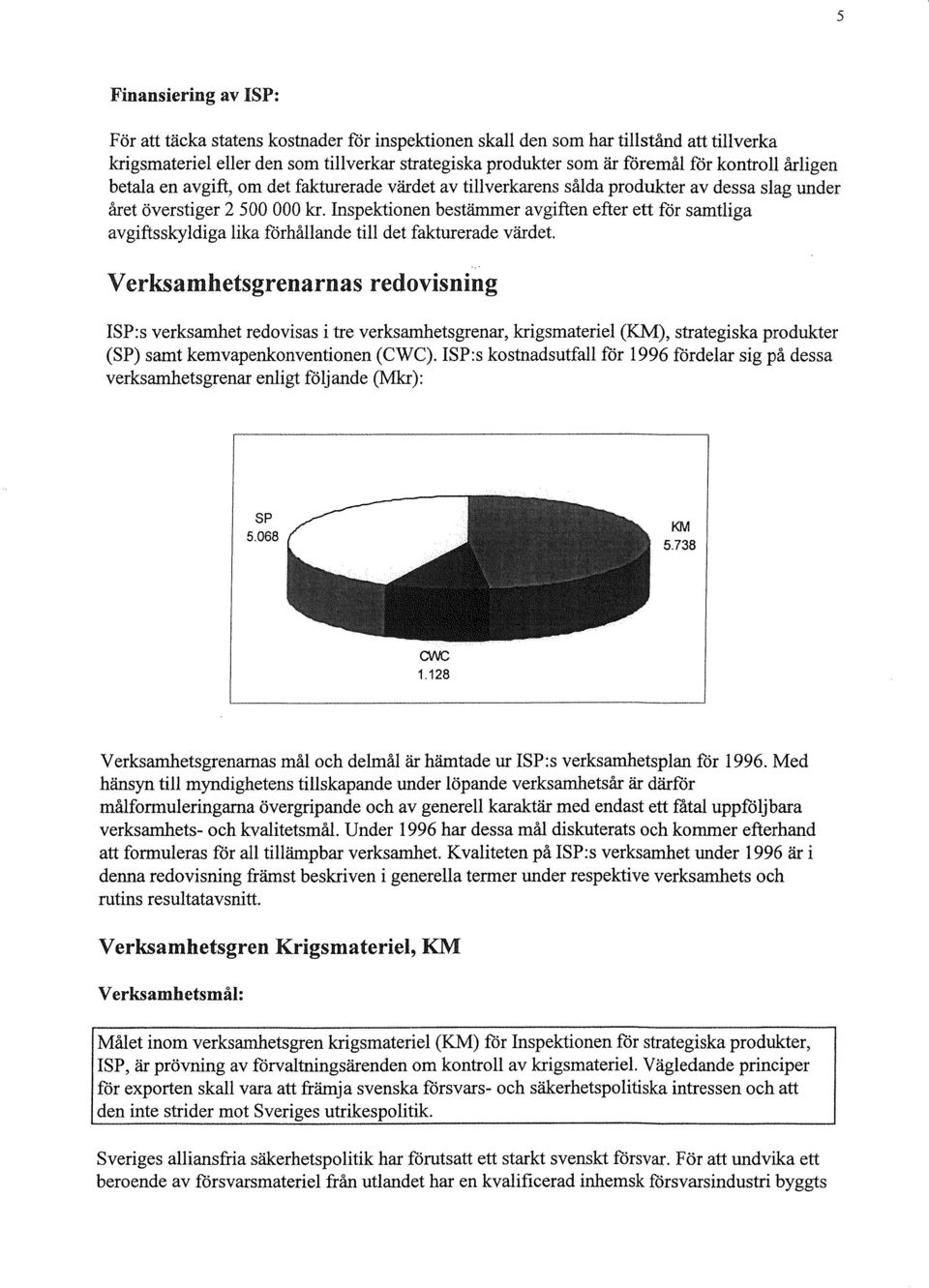 Inspektionen bestämmer avgiften efter ett för samtliga avgiftsskyldiga lika färhållande till det fakturerade värdet.