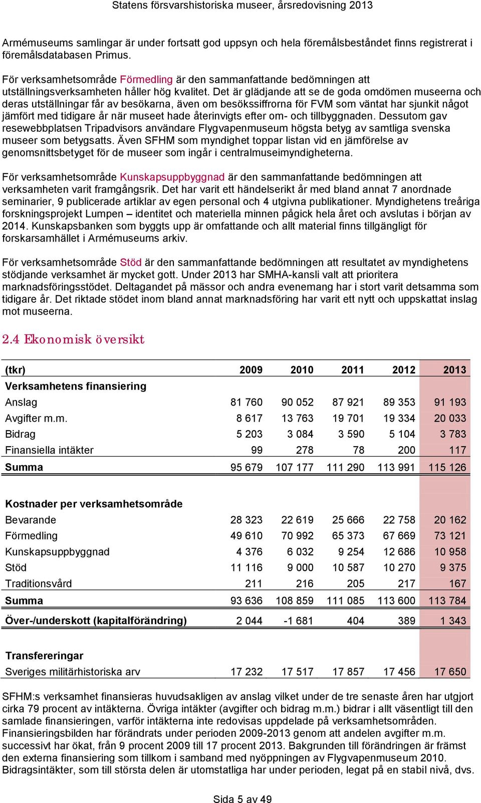 Det är glädjande att se de goda omdömen museerna och deras utställningar får av besökarna, även om besökssiffrorna för FVM som väntat har sjunkit något jämfört med tidigare år när museet hade