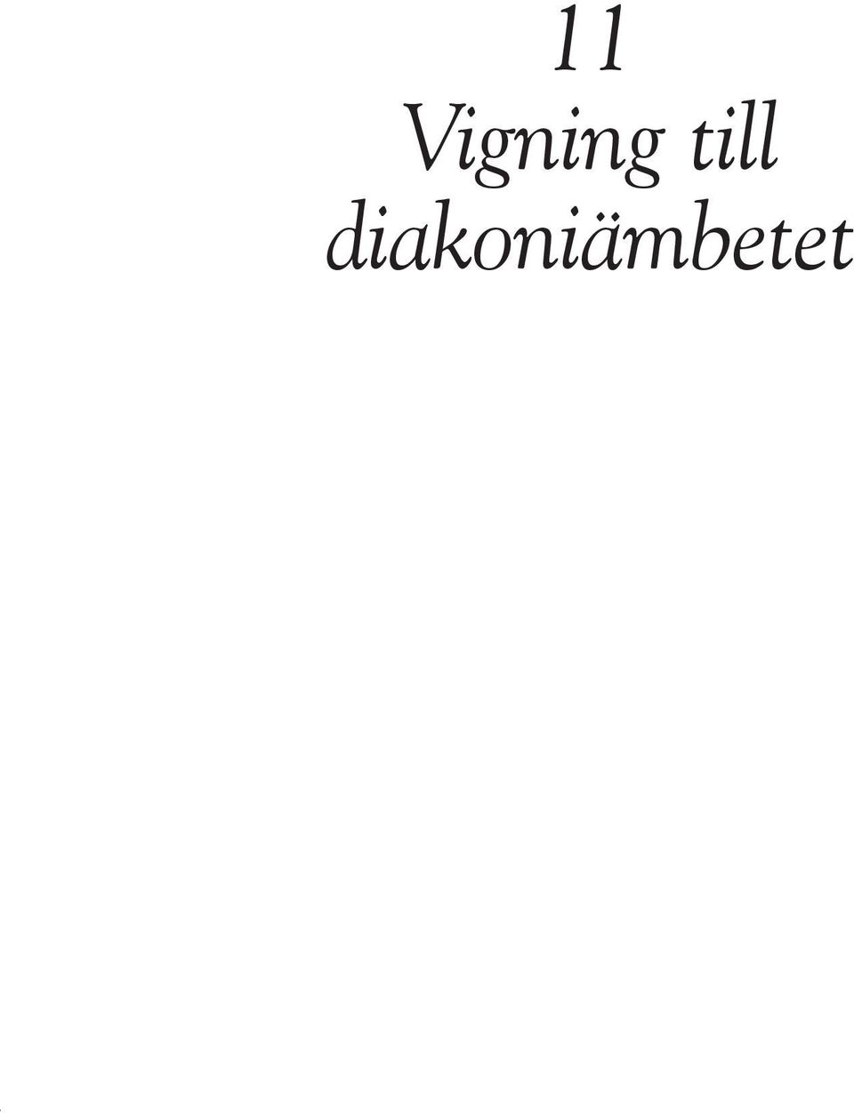 diakoniämbetet