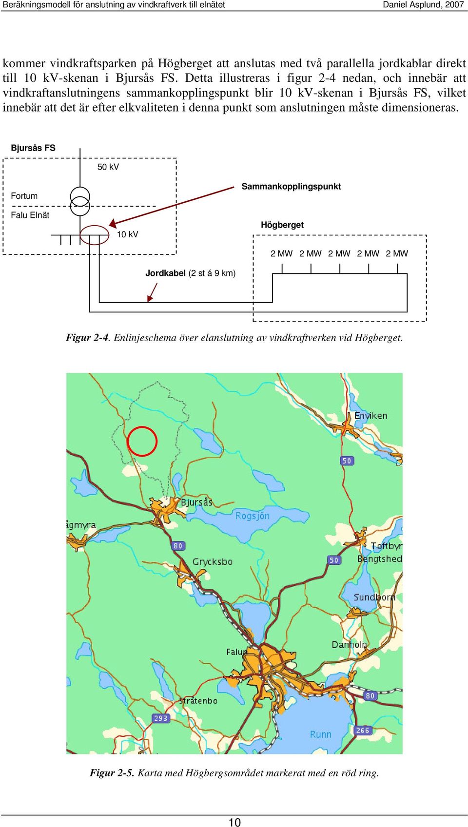 är efter elvaliteten i denna punt som anslutningen måste dimensioneras.