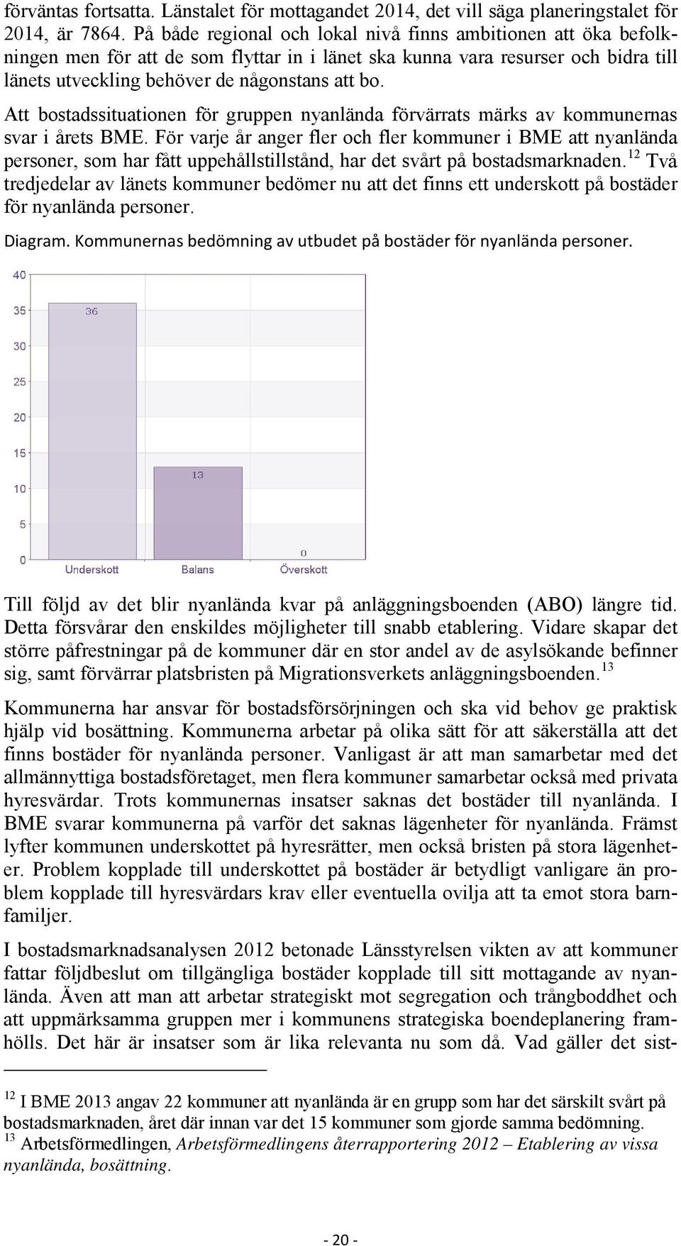 Att bostadssituationen för gruppen nyanlända förvärrats märks av kommunernas svar i årets BME.