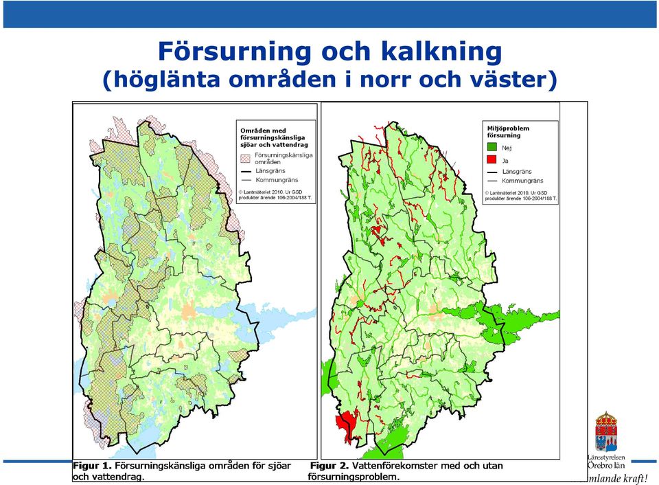 områden i norr och