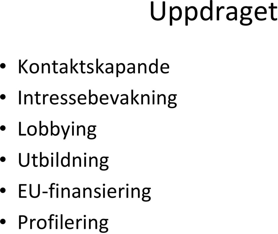 Intressebevakning