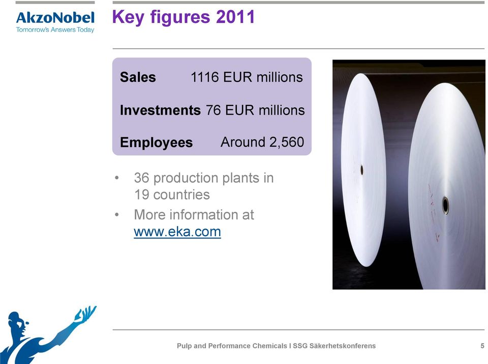 plants in 19 countries More information at www.eka.