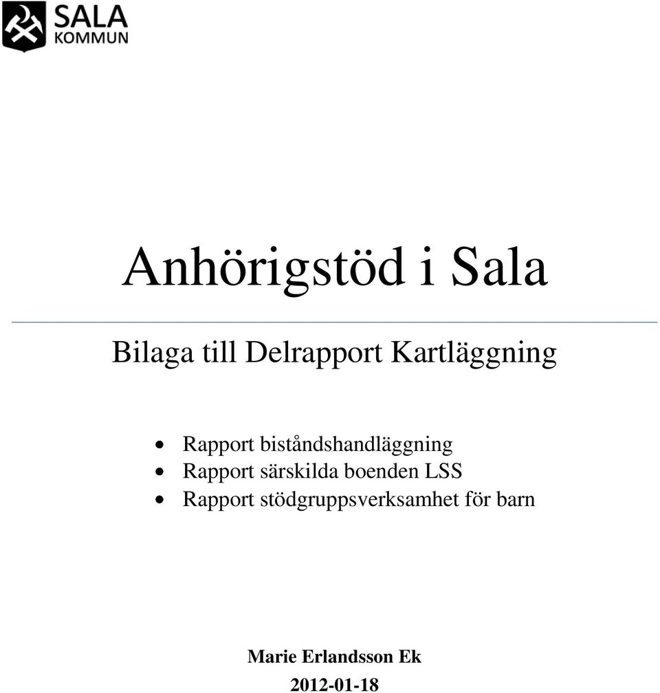 Rapport särskilda boenden LSS Rapport