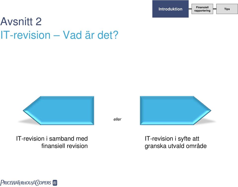 samband med finansiell revision