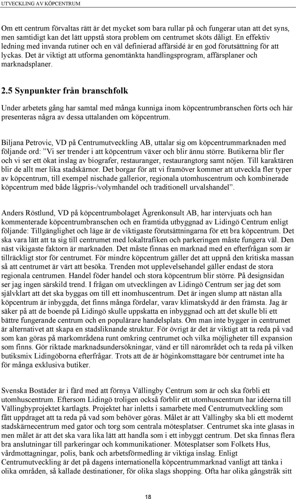 Det är viktigt att utforma genomtänkta handlingsprogram, affärsplaner och marknadsplaner. 2.