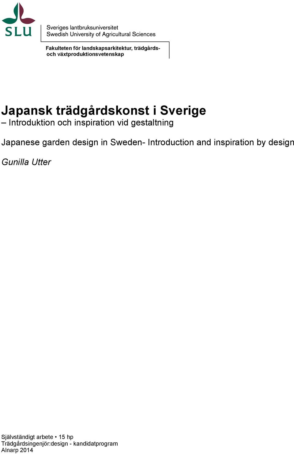 Japanese garden design in Sweden- Introduction and inspiration by design!