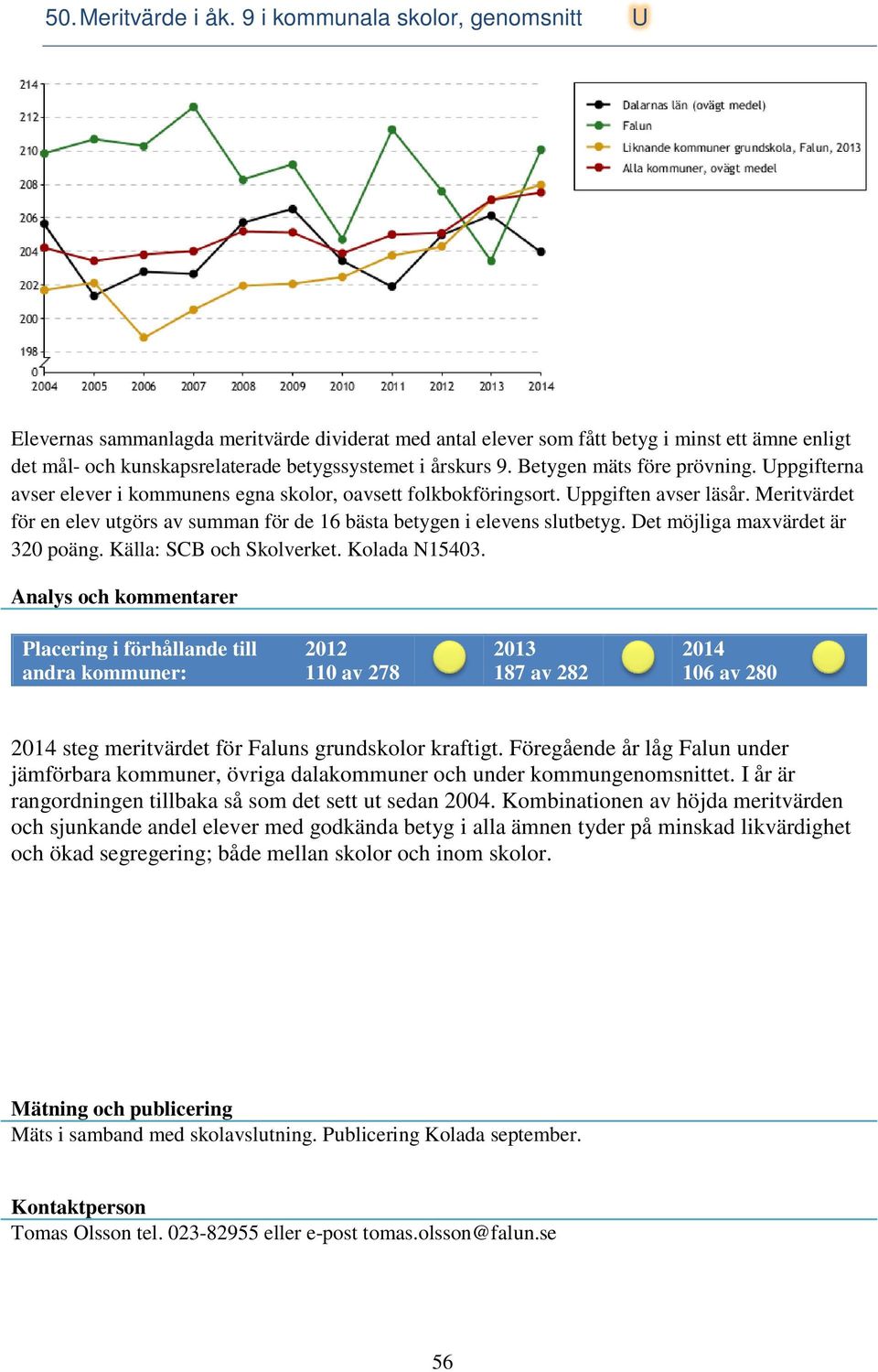 Betygen mäts före prövning. Uppgifterna avser elever i kommunens egna skolor, oavsett folkbokföringsort. Uppgiften avser läsår.